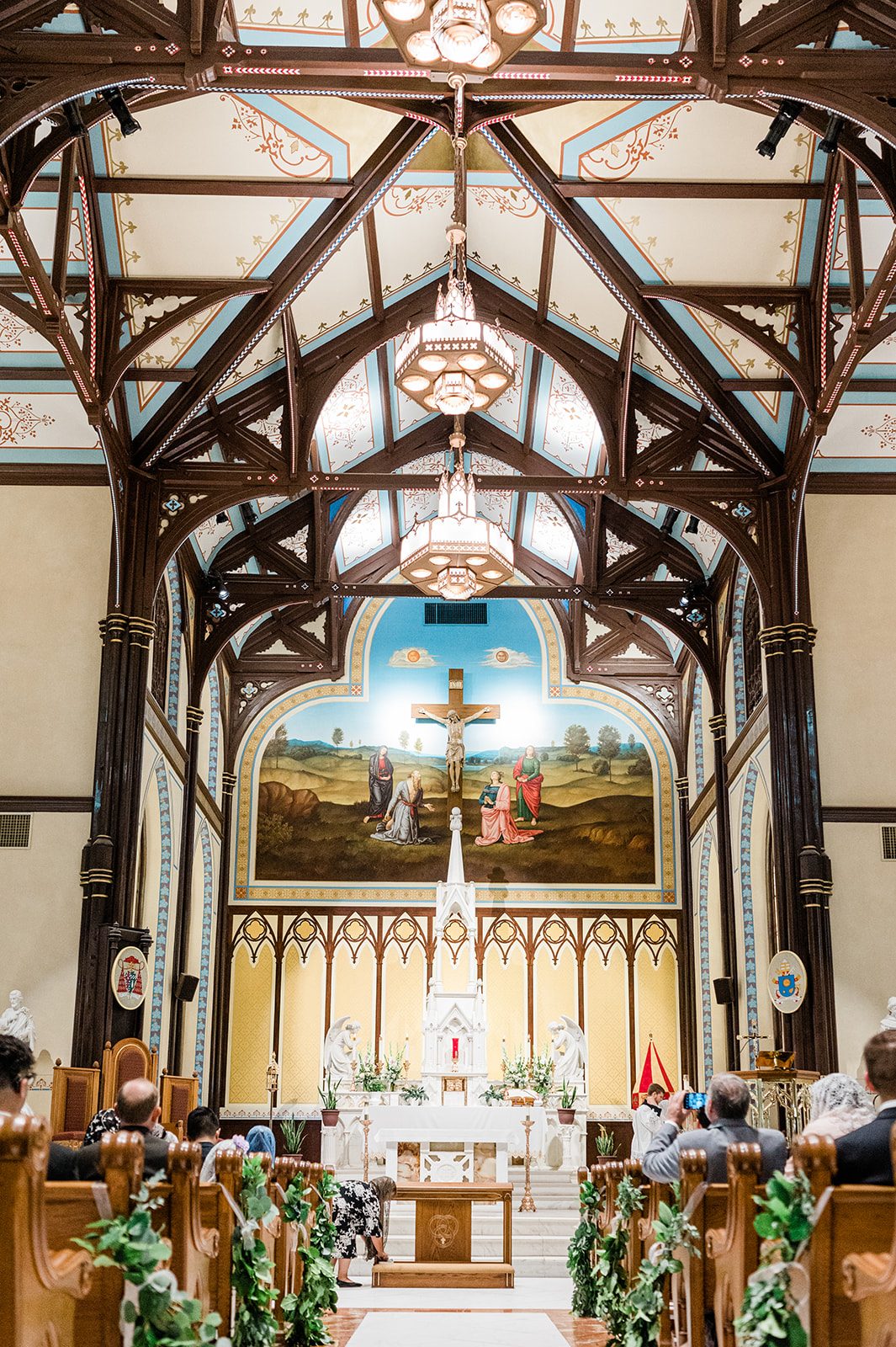 Alena & Christopher wedding — St. Mary's Cathedral Basilica