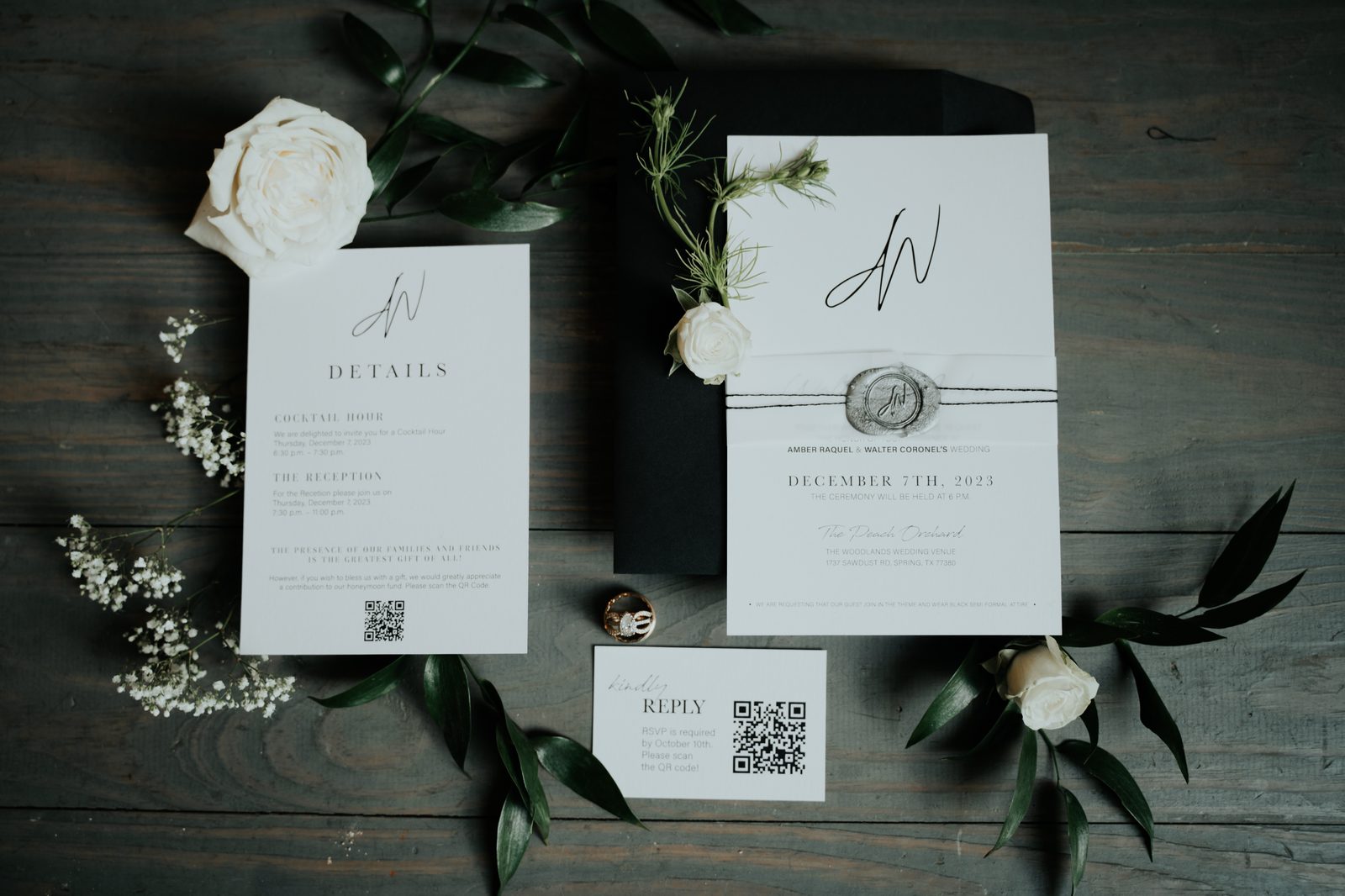 Amber & Walter wedding — The Peach Orchard