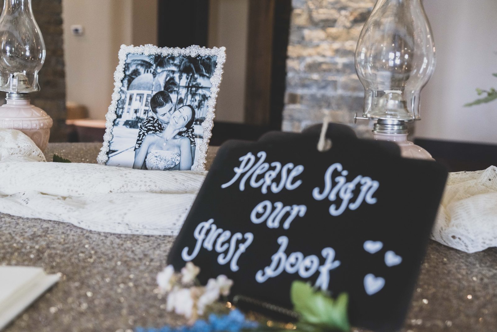 Carrie & Tony wedding — The Lodge at Country Inn Cottages